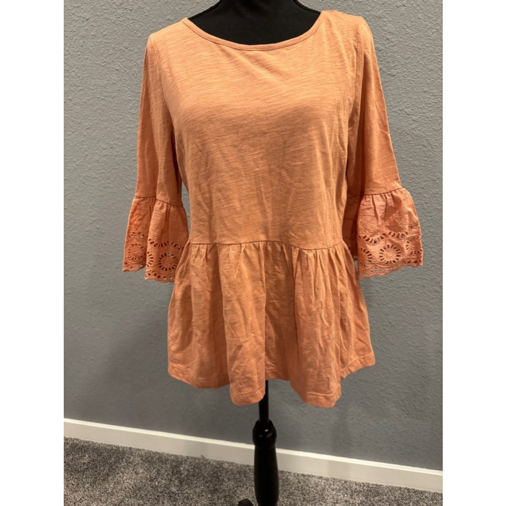 Stylive Bell Sleeve Peplum Top | Sizes M | NWOT